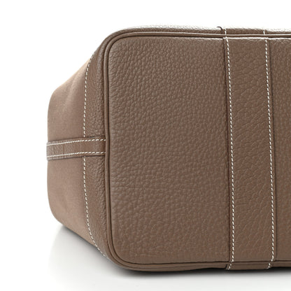 Hermes Toile Vache Garden Party 36 MM Etoupe 9 of 10