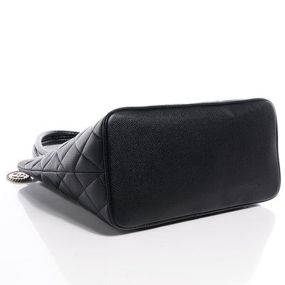 Chanel Caviar Quilted Medallion Tote Black 4 of 7