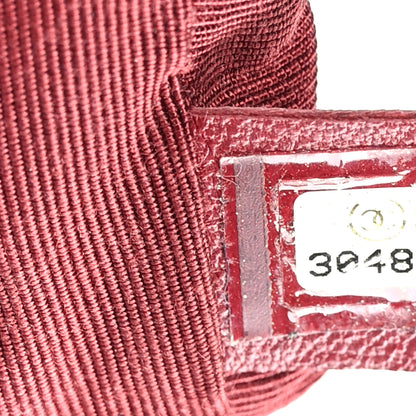 Chanel Shiny Aged Calfskin Shopping Bag Red 7 of 9