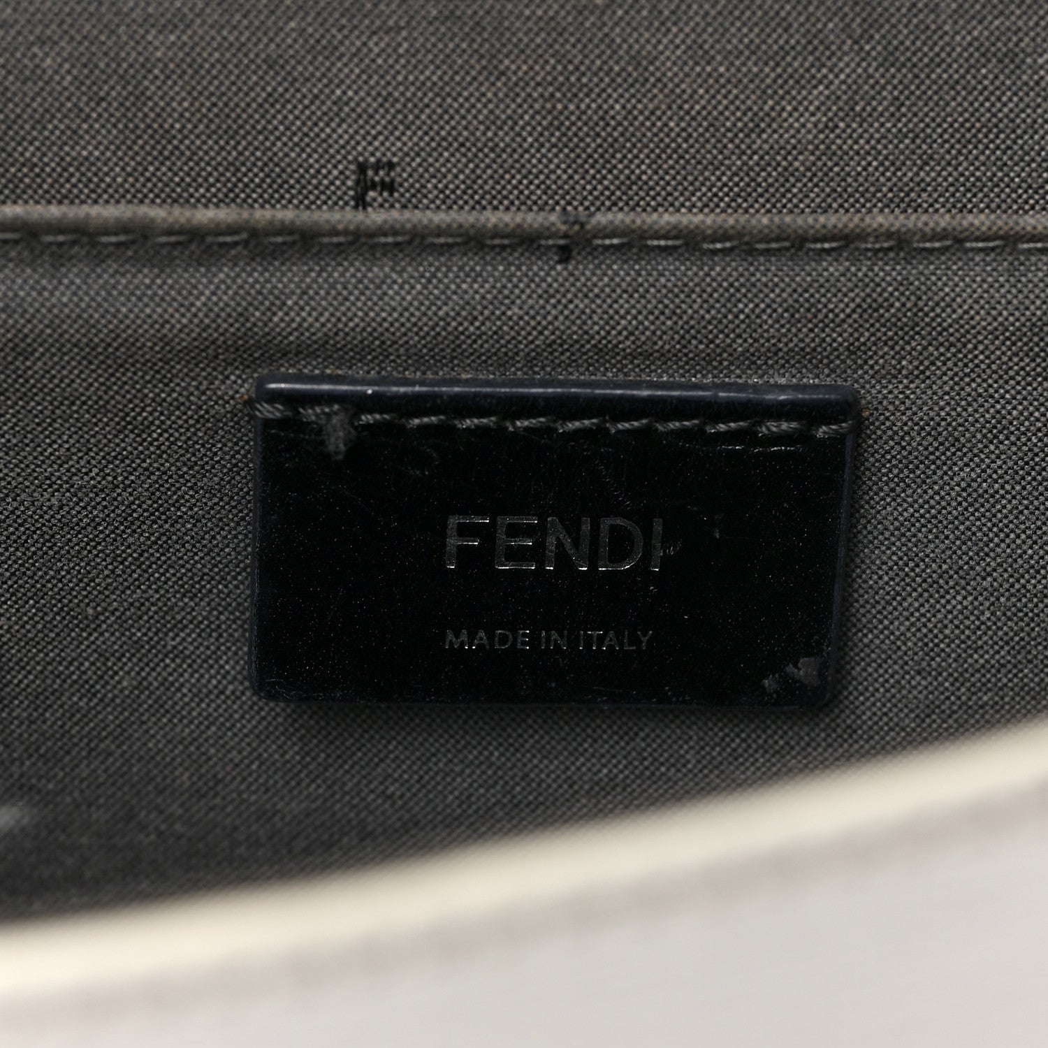Fendi Vitello Elite Flamingo Colorblock Mini Demi Jour Shoulder Bag White Multicolor 7 of 11
