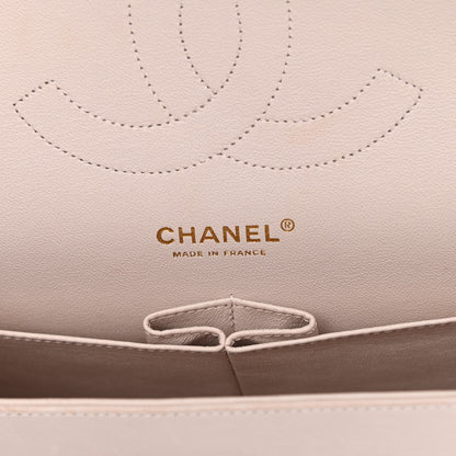 Chanel Lambskin Quilted Jumbo Double Flap Light Pink 5 of 19