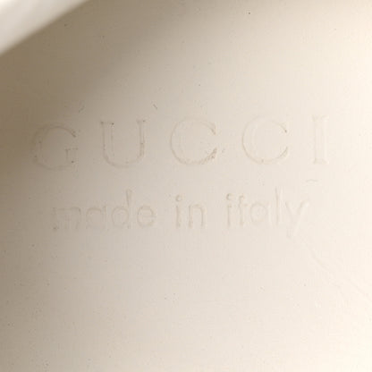 Gucci Distressed Calfskin Mens Ace Blade Sneakers 10.5 White 8 of 8