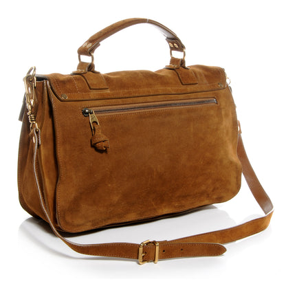 Proenza Schouler Suede PS1 Medium Satchel Tobacco 3 of 12