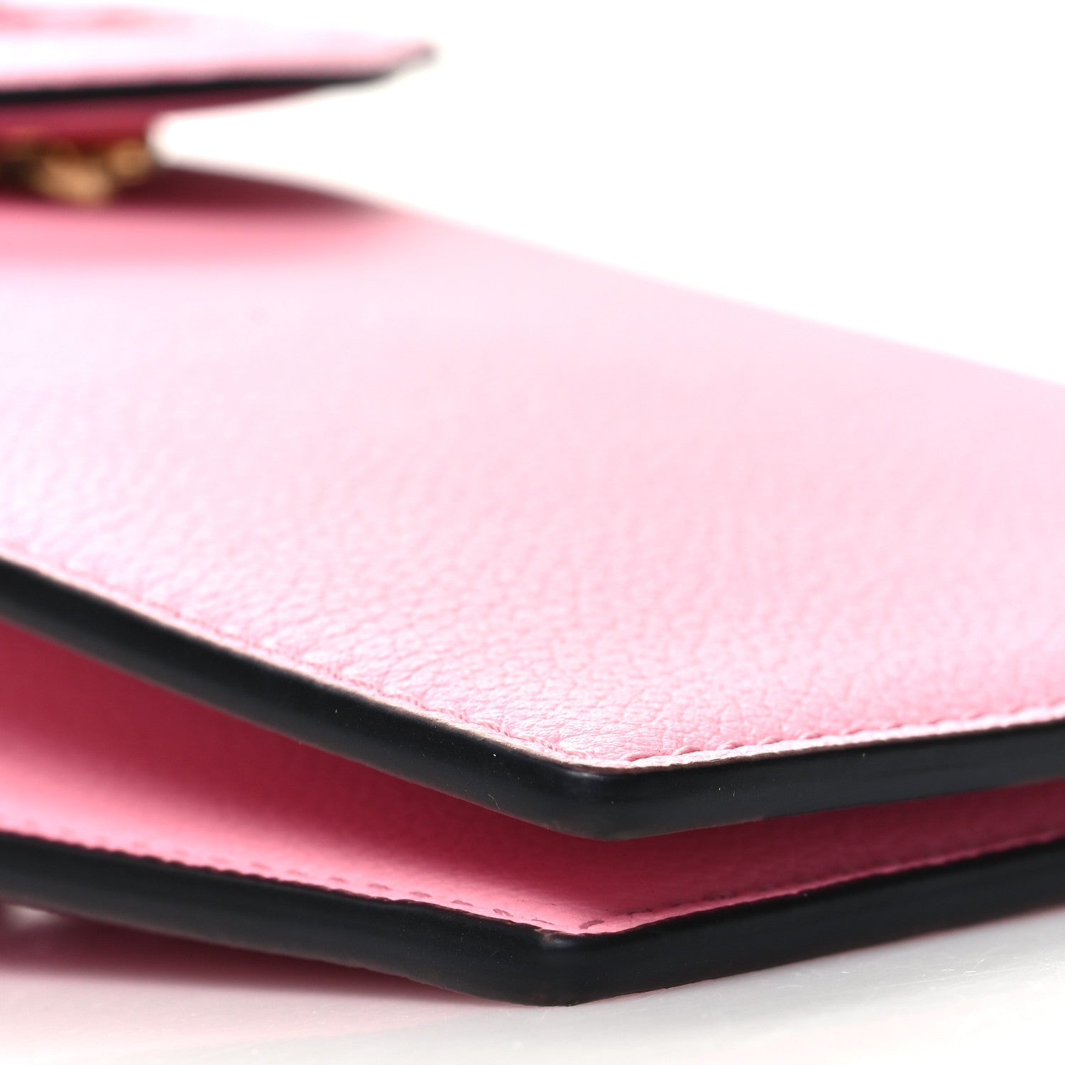Versace Calfskin La Medusa Chain Crossbody Phone Pouch Pink 8 of 9