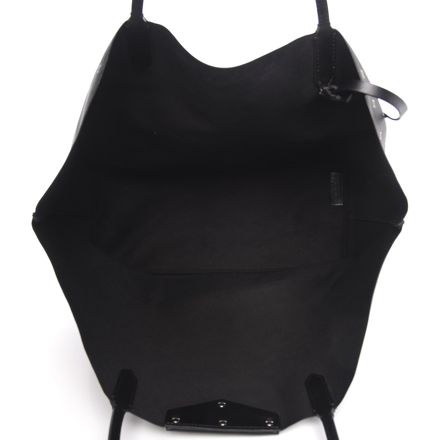 Givenchy Textured Coated Canvas Mini Lilies Print Large Antigona Tote Black 6 of 14