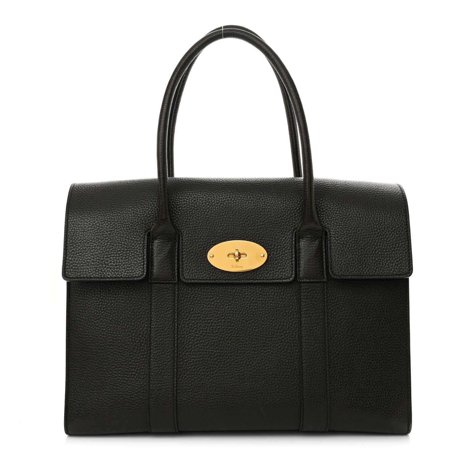 Mulberry Small Classic Grain Bayswater Brown 1 of 12