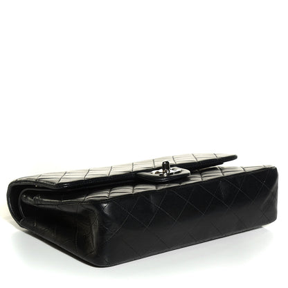 Chanel Lambskin Quilted Medium Double Flap Black 4 of 9