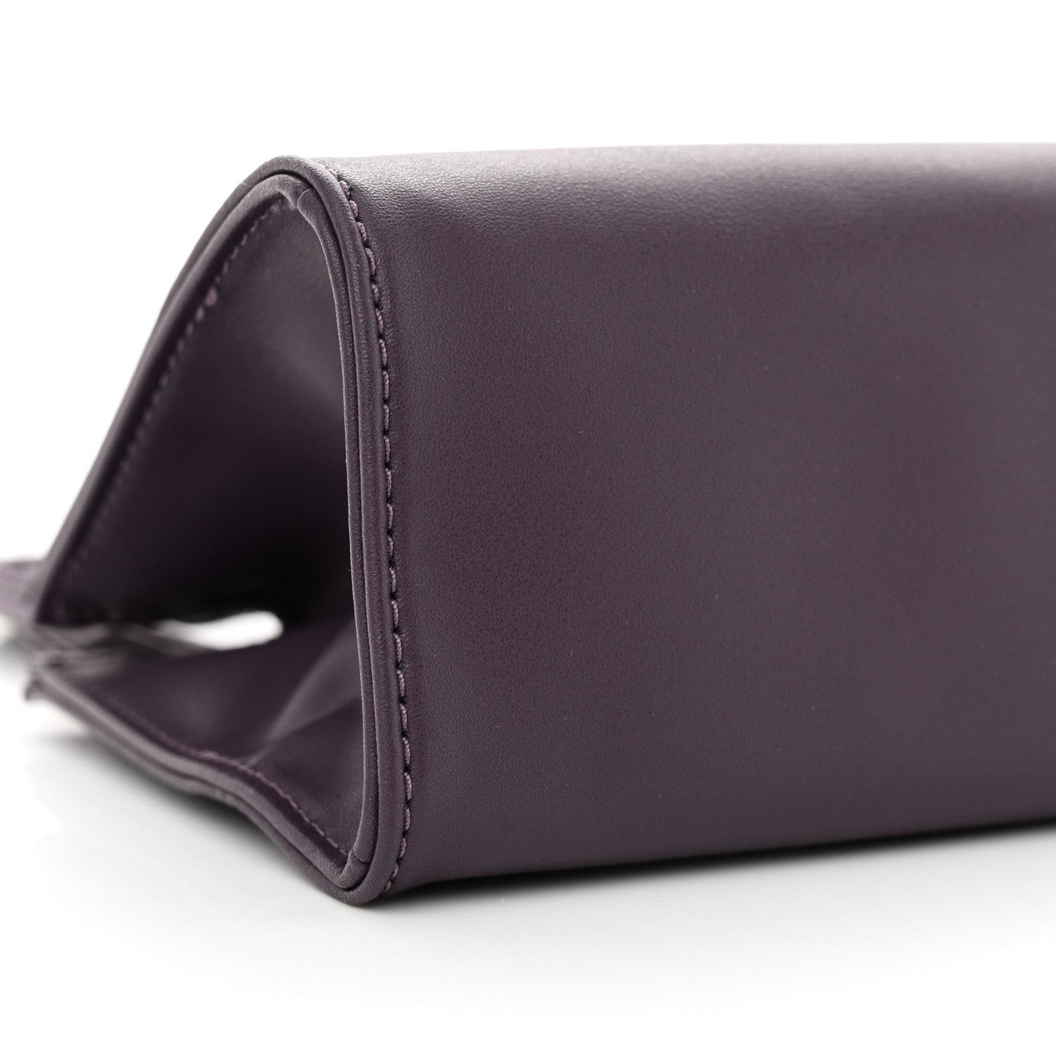 Telfar Vegan Leather Small Shopping Bag Eggplant 9 of 10