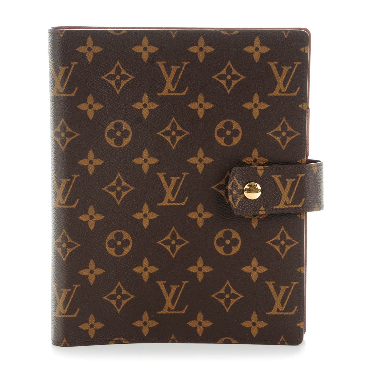 Monogram Large Ring Agenda Cover