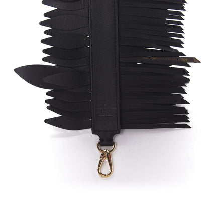 Louis Vuitton Reverse Monogram Fringes Bandouliere Shoulder Strap PM Black 3 of 5
