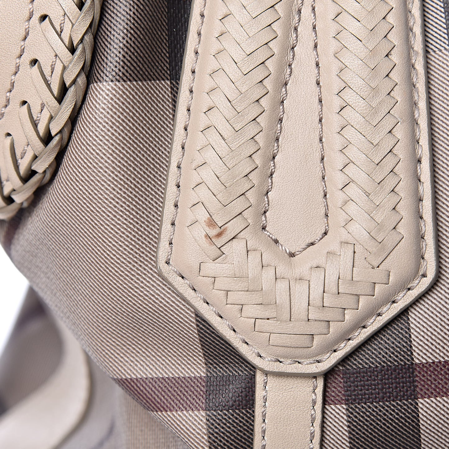 Smoked Check Medium Ellers Tote Trench