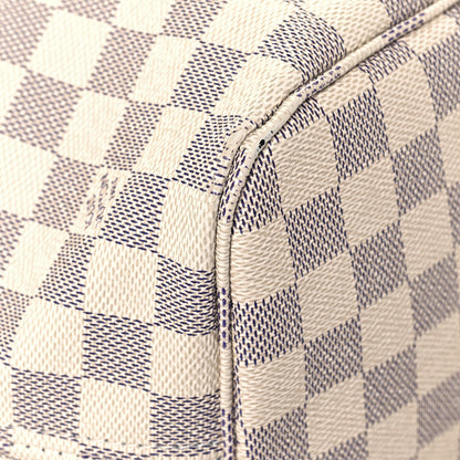 Louis Vuitton Damier Azur Neo Neverfull MM Rose Ballerine 11 of 18
