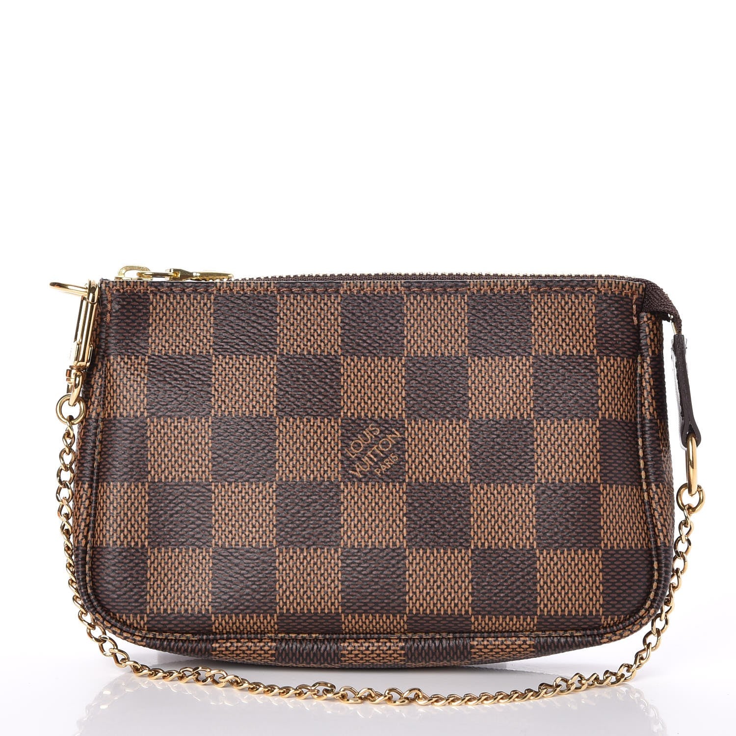 Louis Vuitton Damier Ebene Mini Pochette Accessories 1 of 8