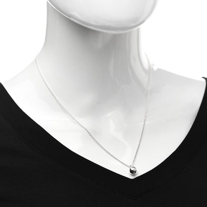 Tiffany Sterling Silver 8mm HardWear Ball Pendant Necklace 2 of 5