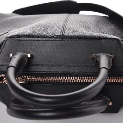 Alexander Wang Pebbled Calfskin Large Emile Black Rose Gold Hardware 9 of 9