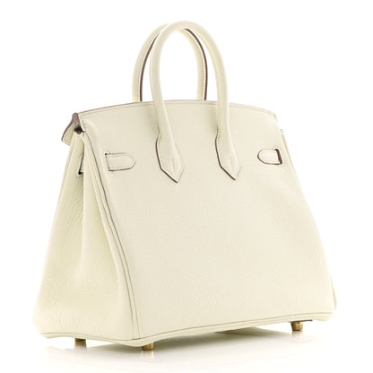 Hermes Togo Birkin 25 Mushroom 3 of 12