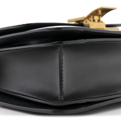 Celine Box Calfskin Small Classic Box Flap Bag Black 8 of 10