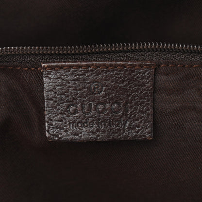 Gucci GG Monogram Web Pop Tote Dark Brown 6 of 16