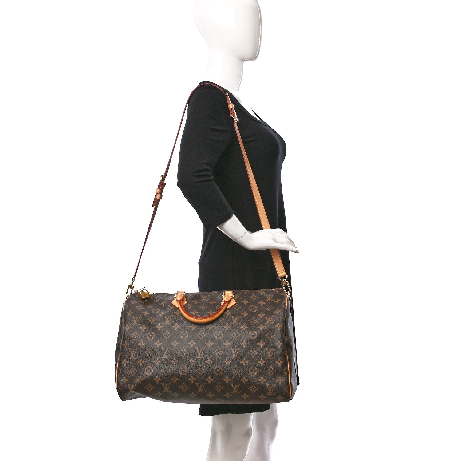 Louis Vuitton Monogram Speedy Bandouliere 40 2 of 11