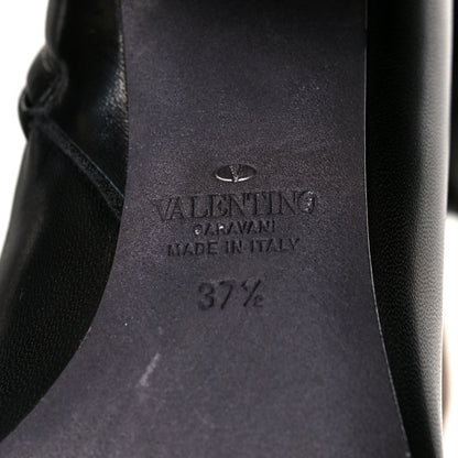 Valentino Garavani Nappa Rockstud 70mm Ankle Boots 37.5 Black 8 of 9