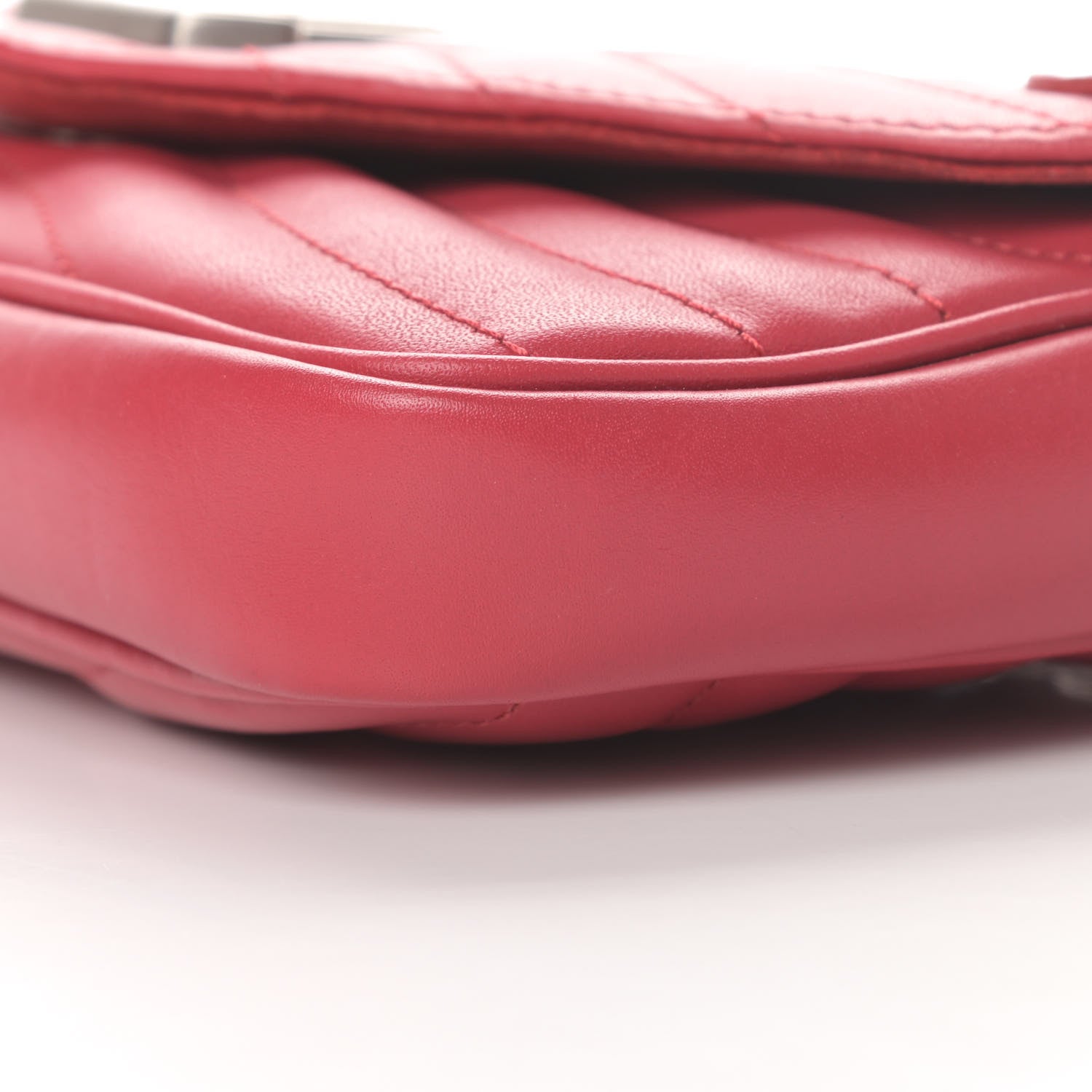 Louis Vuitton Calfskin New Wave Chain Pochette Scarlet 10 of 10