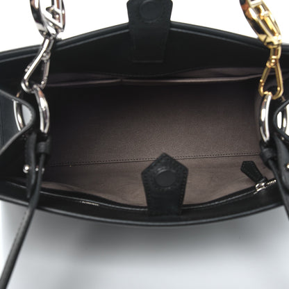 Fendi Vitello Century Opaco F is Fendi Regular Runaway Satchel Black 5 of 13
