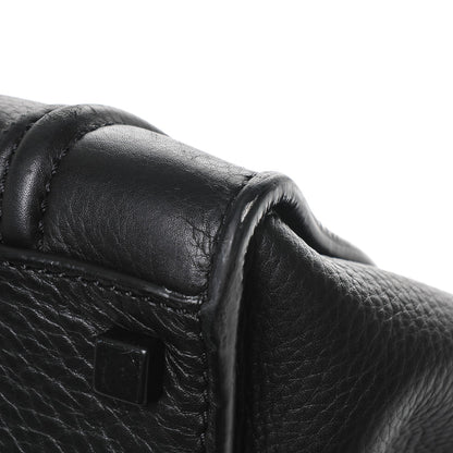 Celine Supple Calfskin Medium Phantom Luggage Black 7 of 7