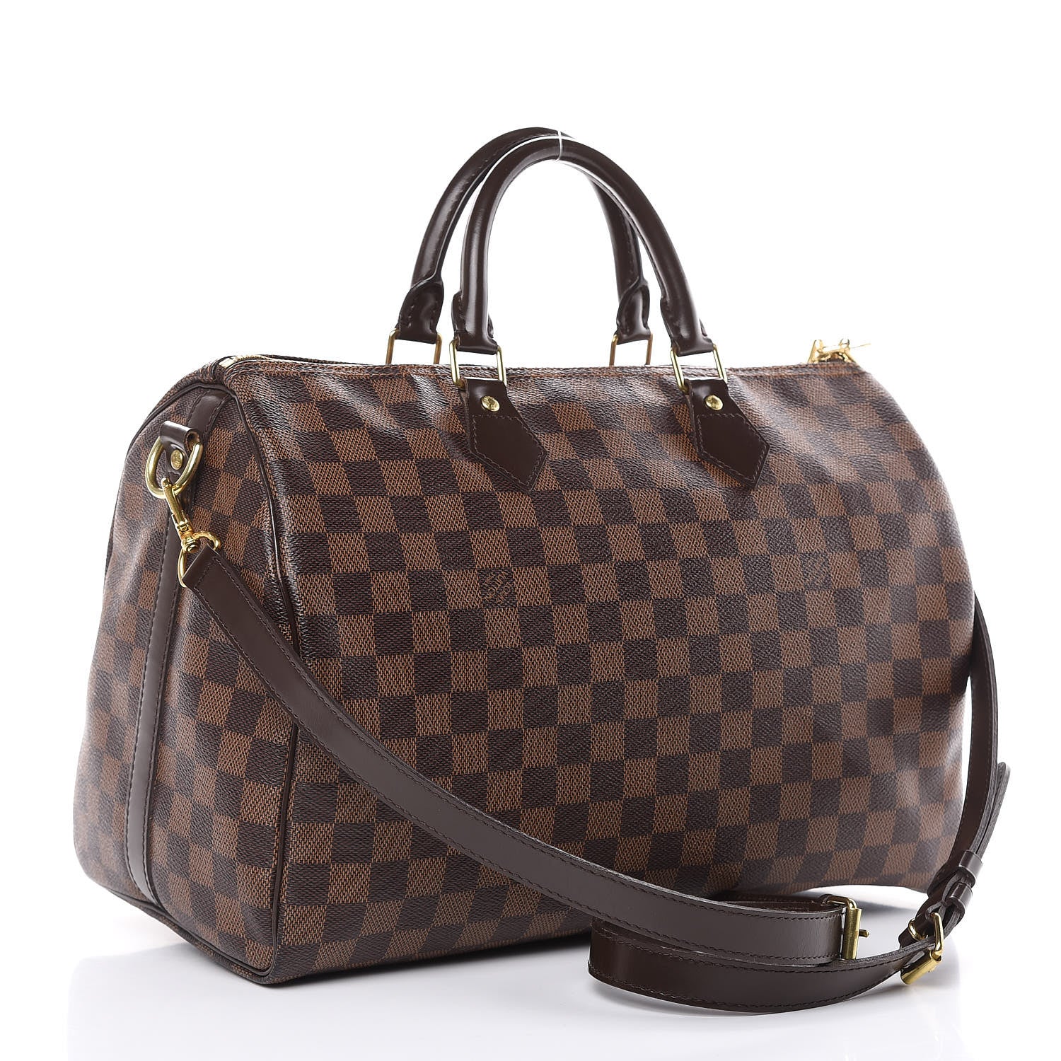 Louis Vuitton Damier Ebene Speedy Bandouliere 35 3 of 17