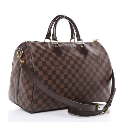 Louis Vuitton Damier Ebene Speedy Bandouliere 35 3 of 17