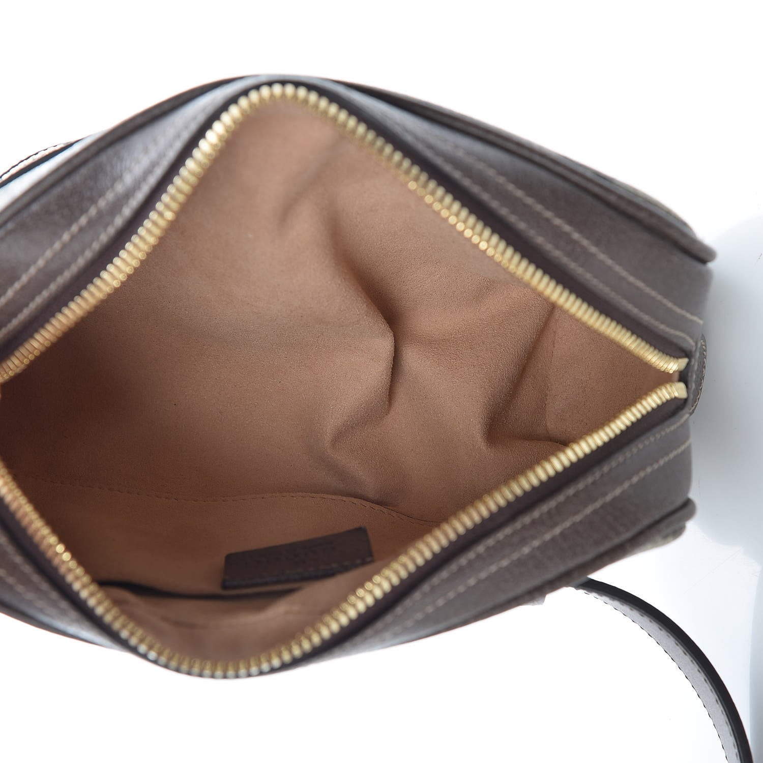 Gucci GG Supreme Monogram Web Small Ophidia Belt Bag 85 34 Dark Brown 5 of 12
