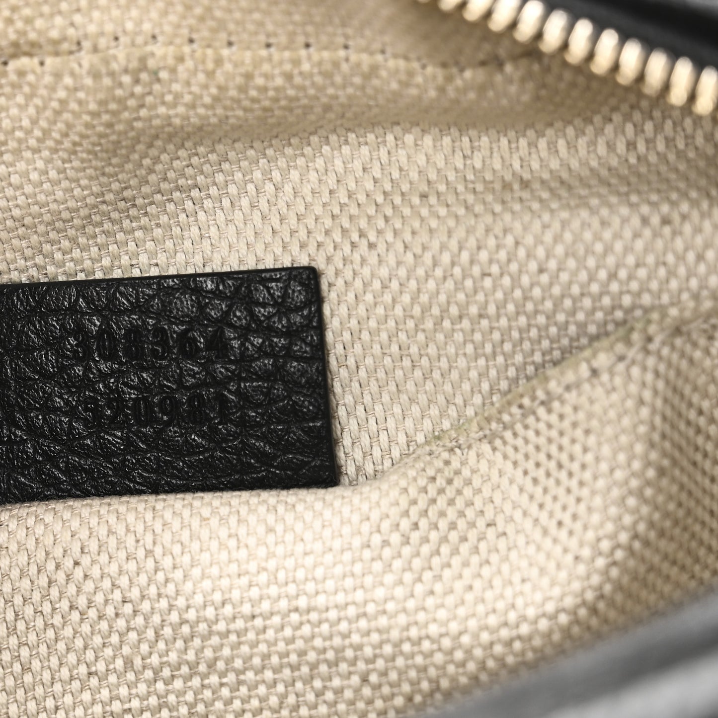 Pebbled Calfskin Small Soho Disco Bag Black