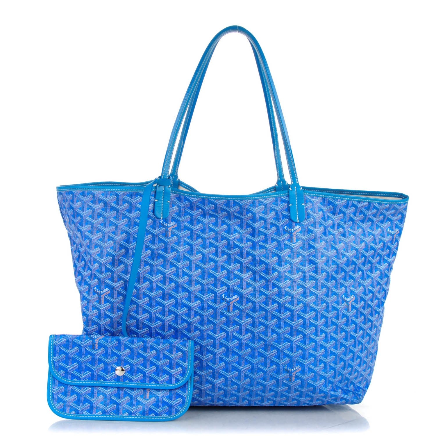 Goyard Goyardine Saint Louis GM Sky Blue 1 of 9