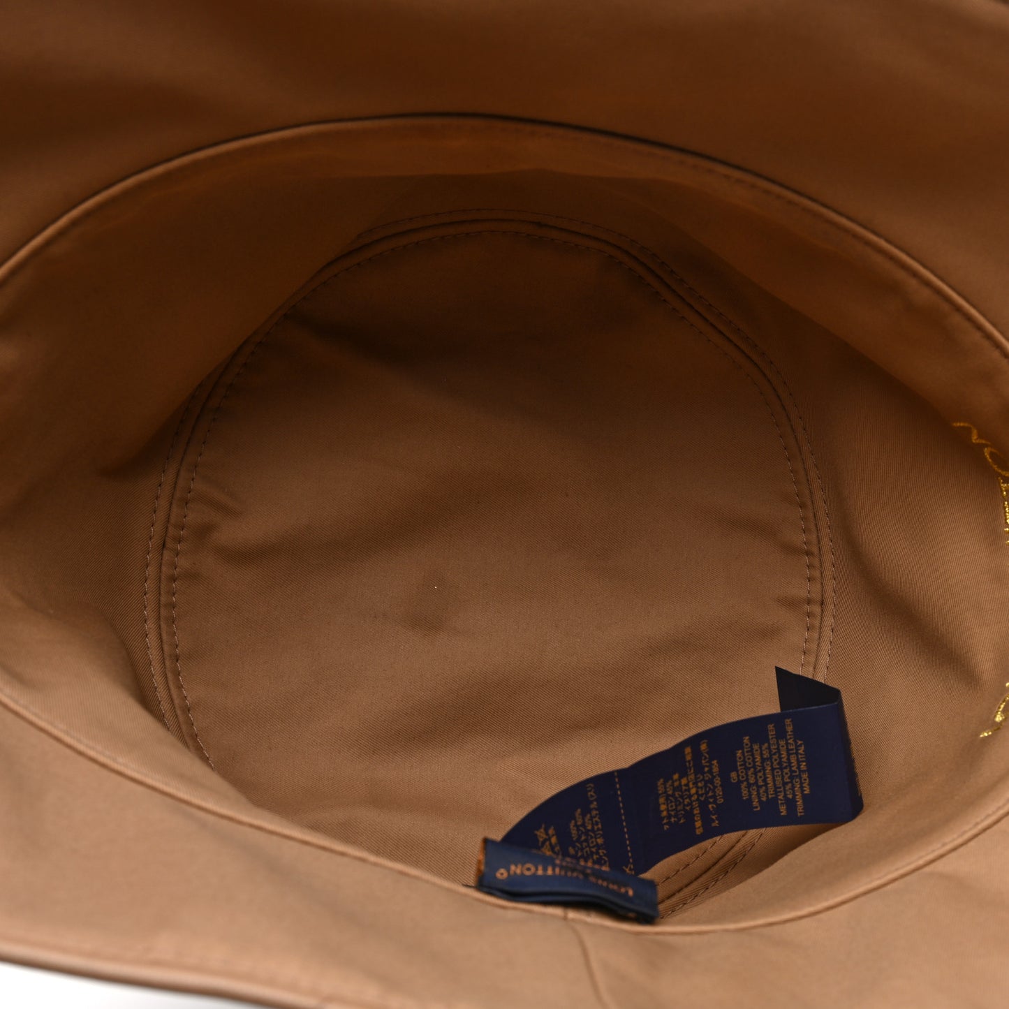 Monogram LV First Bucket Hat M Black