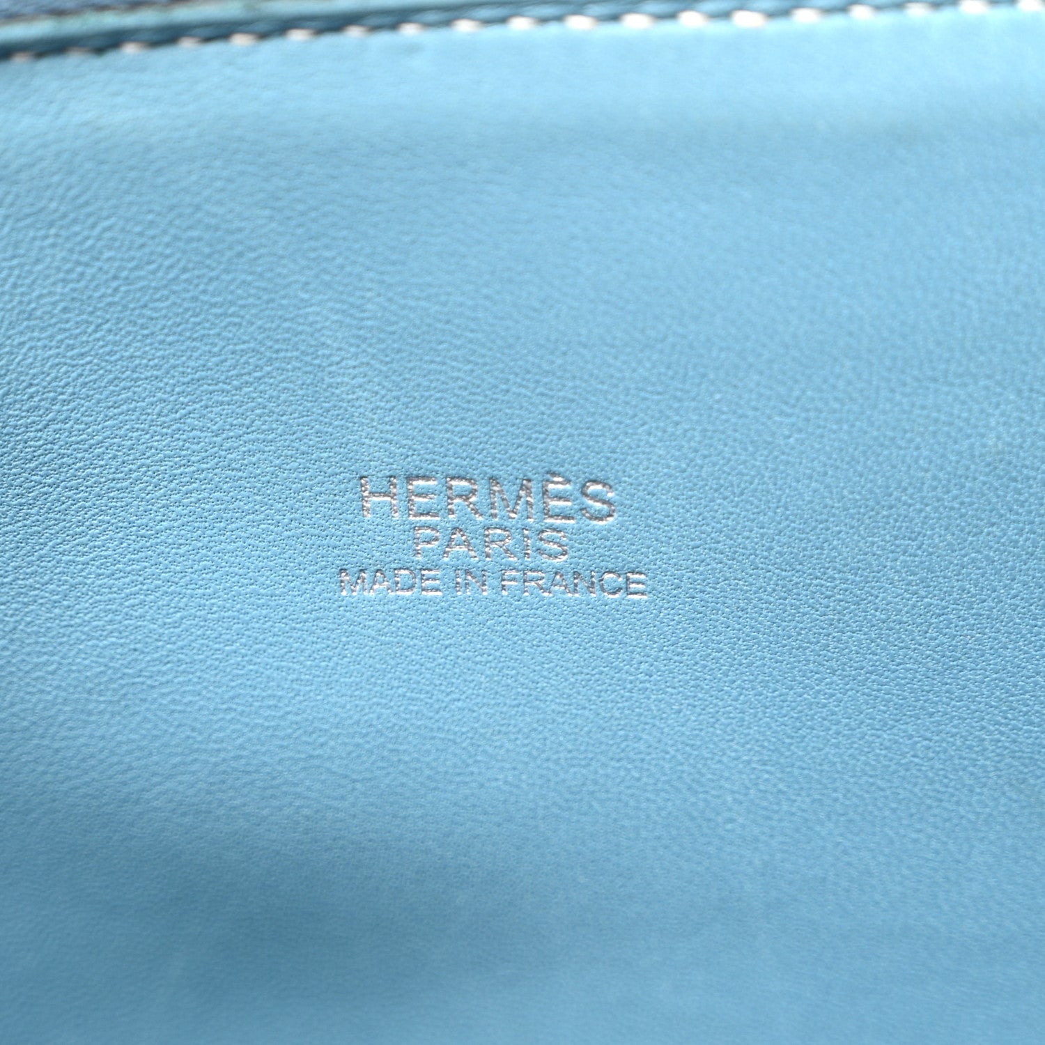 Hermes Taurillon Clemence Bolide 31 Blue Jean 6 of 10