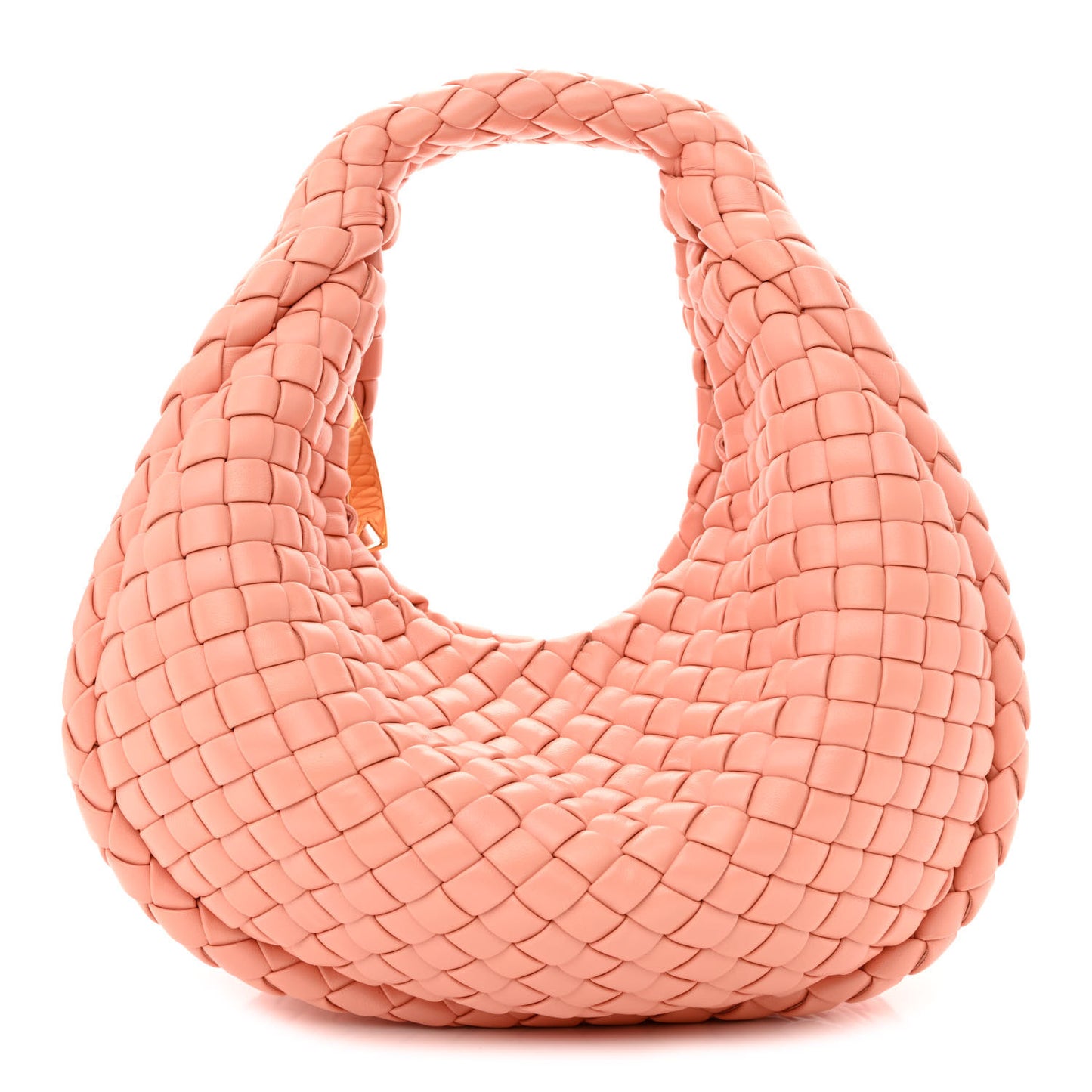 Lambskin Padded Intrecciato Mini Jodie Peachy
