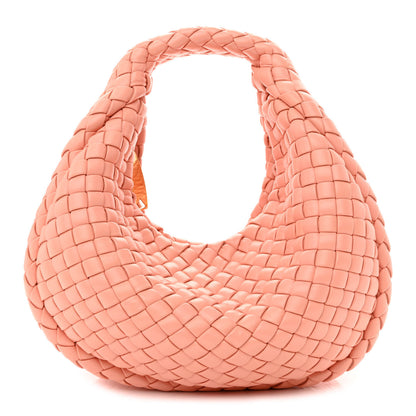 Bottega Veneta Lambskin Padded Intrecciato Mini Jodie Peachy 1 of 9