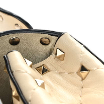 Valentino Garavani Nappa Small Rockstud Spike Shoulder Bag Light Ivory 12 of 14