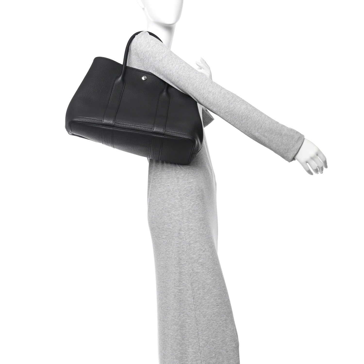 Hermes Negonda Garden Party Tote 36 MM Black 2 of 9