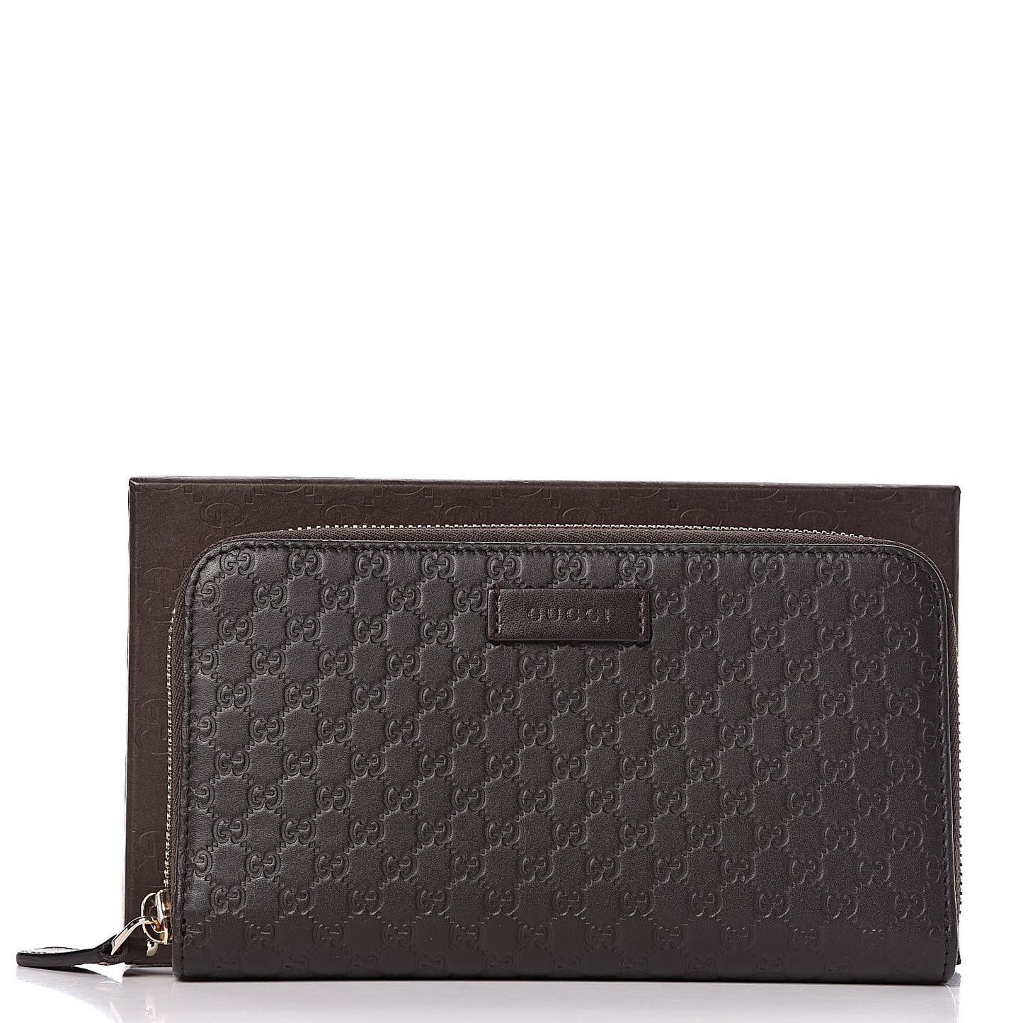 Microguccissima Zip Around Wallet Testa di Moro
