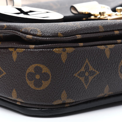 Louis Vuitton Monogram Braided Pochette Metis Creme Beige 14 of 26