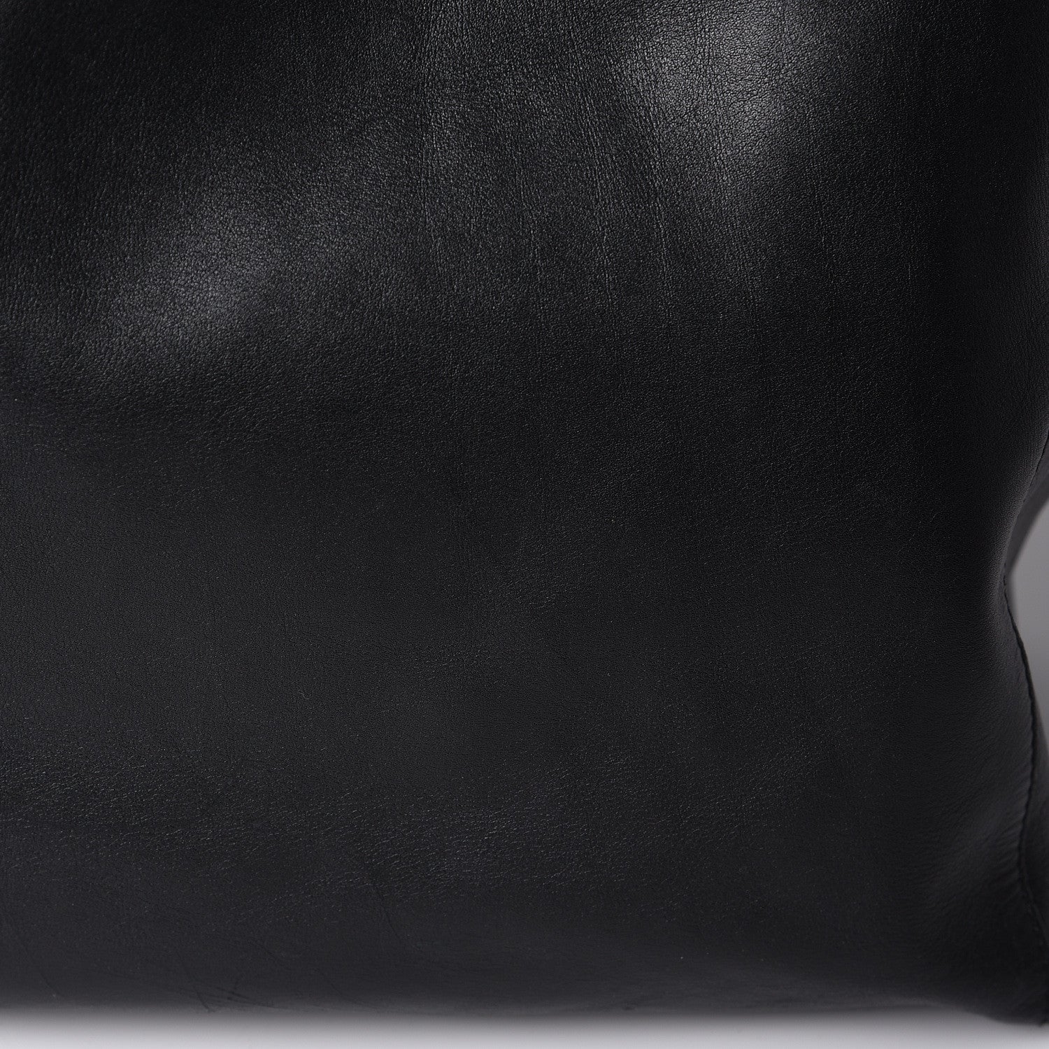 Celine Lambskin Horizontal Cabas Black 8 of 16