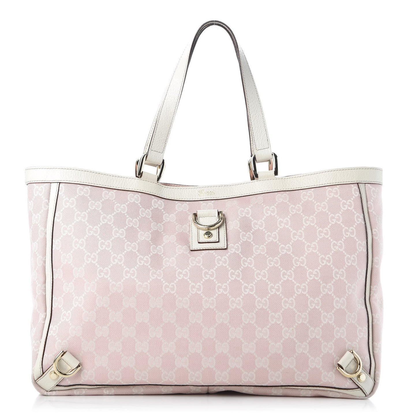 Monogram Large Abbey Tote Pink