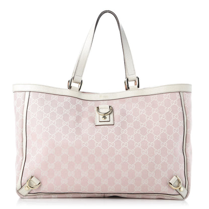 Gucci Monogram Large Abbey Tote Pink 1 of 10