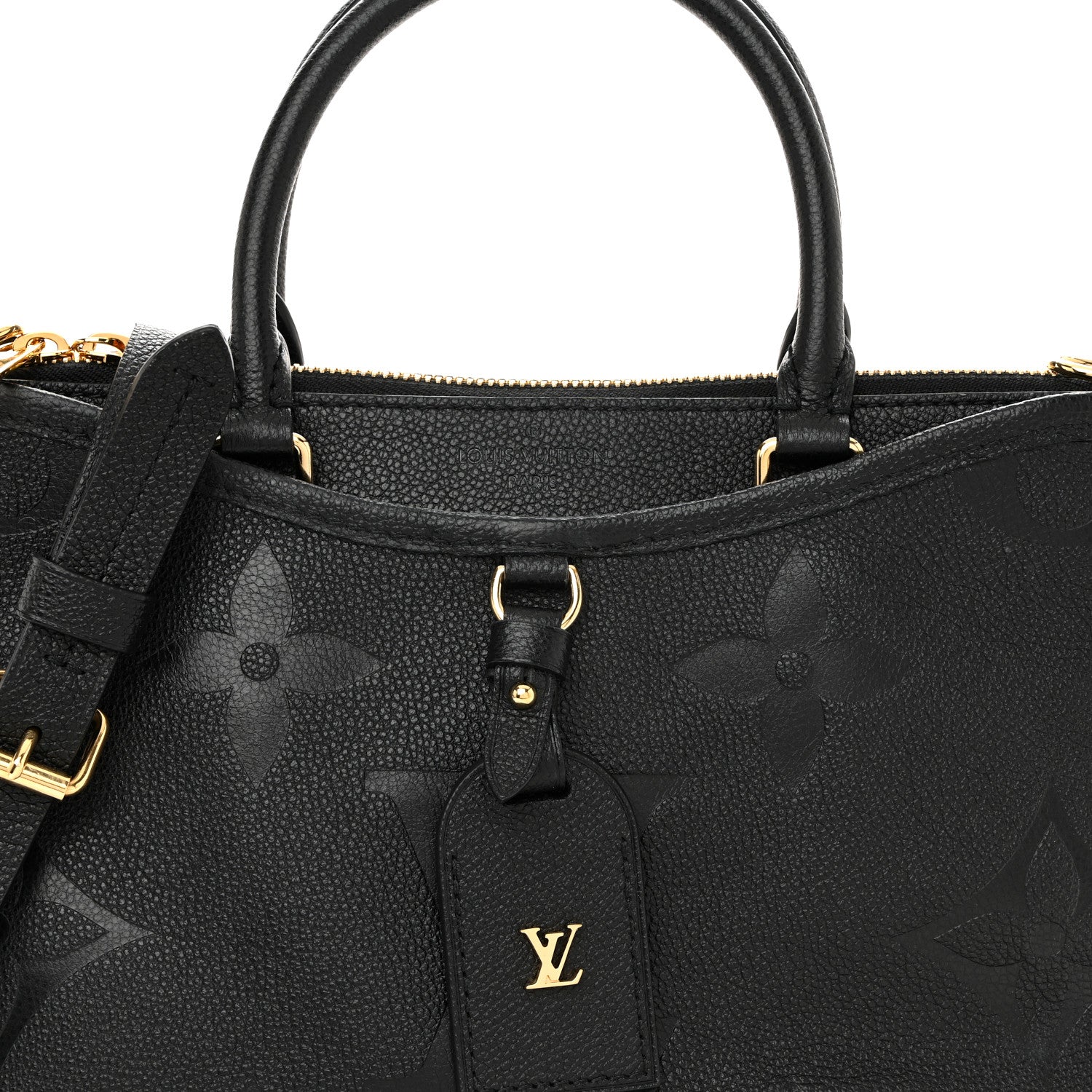 Louis Vuitton Empreinte Monogram Giant Trianon PM Black 7 of 9