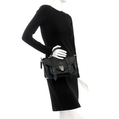 Proenza Schouler Calfskin Tiny PS1 Satchel Black 3 of 8