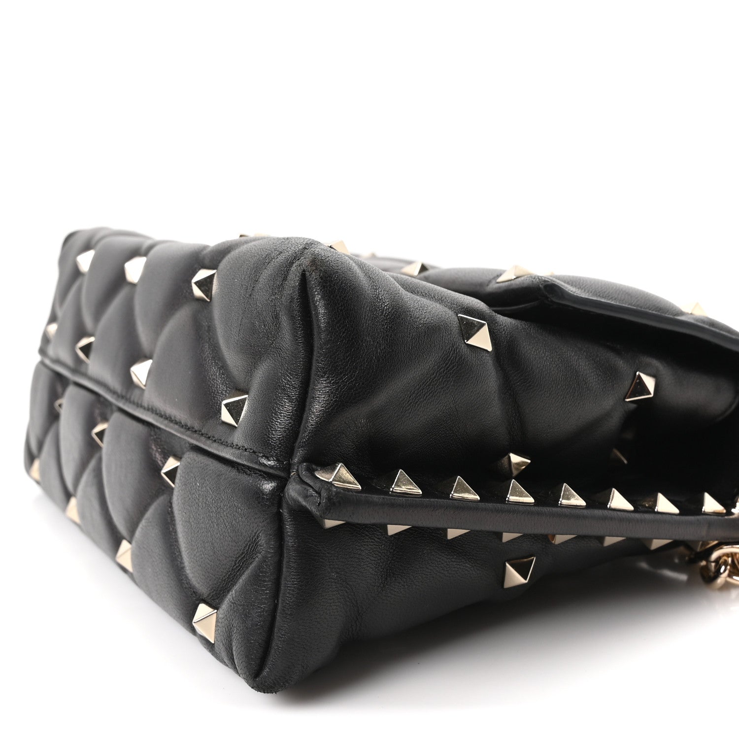 Valentino Garavani Nappa Small Candystud Crossbody Black 9 of 9