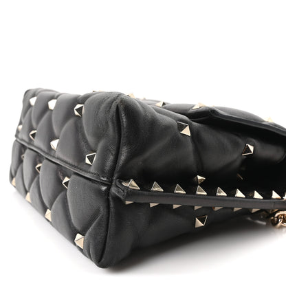 Valentino Garavani Nappa Small Candystud Crossbody Black 9 of 9