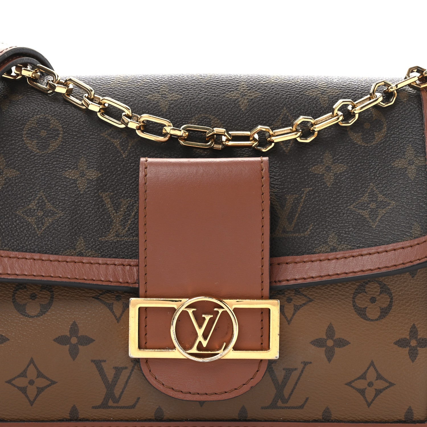 Louis Vuitton Reverse Monogram Dauphine MM 7 of 9