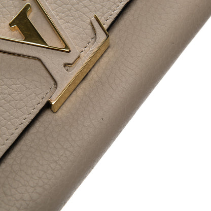 Louis Vuitton Taurillon Capucines Wallet Galet 8 of 9