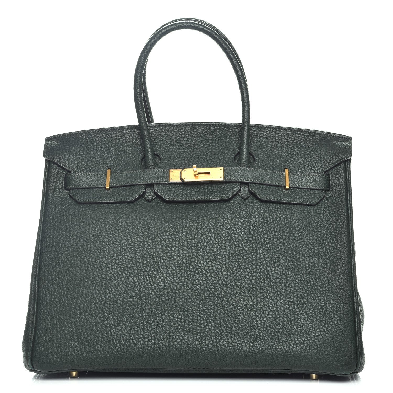 Hermes Fjord Birkin 35 Vert Fonce 1 of 10
